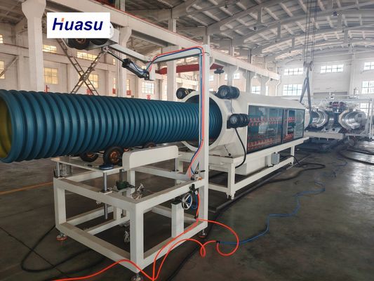 High-Efficiency PVC Pipe Extrusion Machine with 32-1600mm Pipe Diameter 60-2000kg/h Capacity and Siemens PLC System