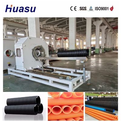 High Productivity Single Wall Corrugated Pipe Extrusion Machine with 60-2000kg/h Capacity and PLC Remote Control