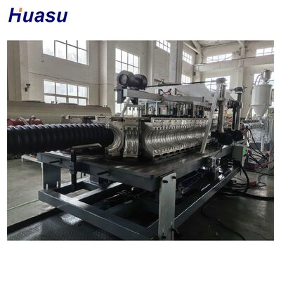 High Speed Automatic And Computerized HDPE Corrugated Pipe Making Machine For 32mm - 1600mm Pipe Diameter