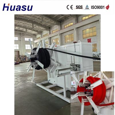 PLC Controlled Single Wall Corrugated Pipe Extrusion Line for 32-1600mm Pipe Range with High Productivity