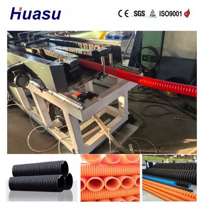 32-1600mm  High Speed Full Automatic Corrugated Pipe Extrusion Line Ensuring Stable Pipe Production line