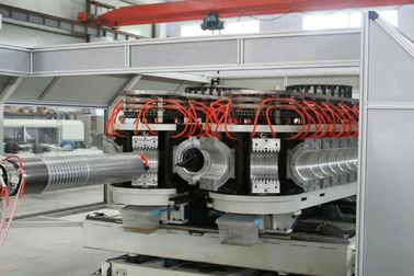 SBG300 Stable Running DWC Pipe Line , High Speed Plastic Pipe Extrusion Line