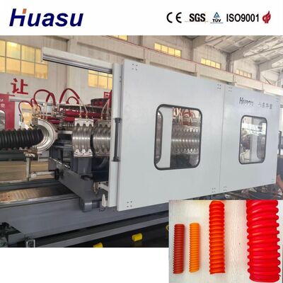 Voltage 380V Or Customized Spiral Pipe Extrusion Line Capable of Processing HDPE PE PP PVC MPP Materials to Produce Drainage Pipe