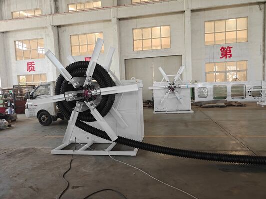 Double Single Wall Corrugated Pipe Extrusion Line Customized Design Featuring Mould Block Material Aluminum Alloy